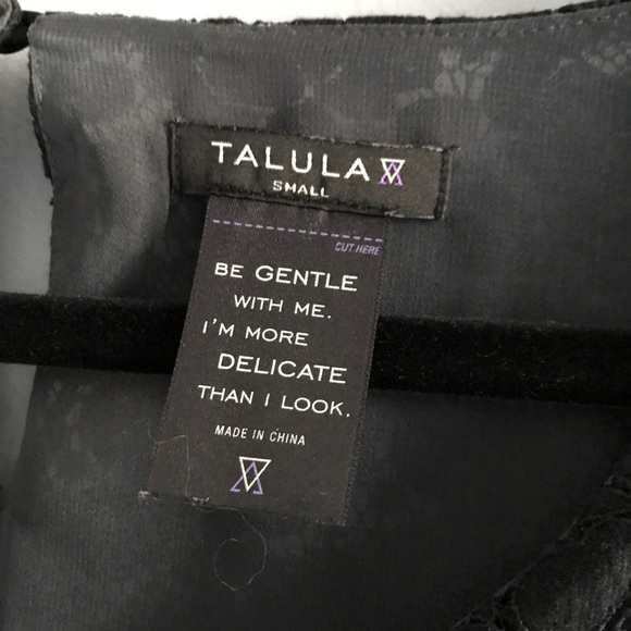 Talula Boxy Lacy T-shirt - Picture 2 of 3